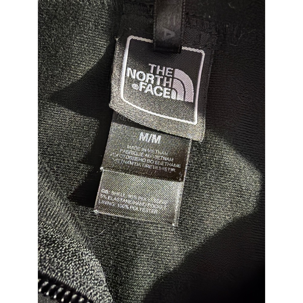 The North Face Apex Softshell Jacket Womens Medium Black Full Zip Mock Neck TNF - Picture 5 of 9